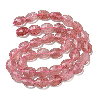 Natural Strawberry Quartz Beads Strands G-P544-D09-01-1