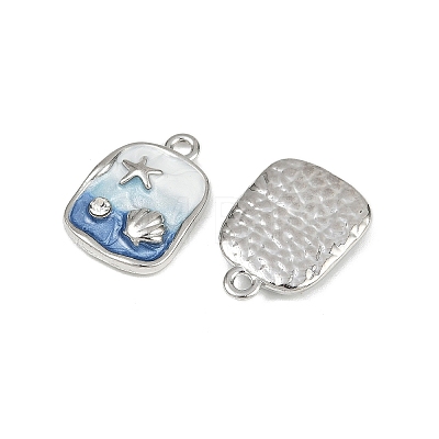 Alloy Rhinestone Pendants PALLOY-P311-02P-1