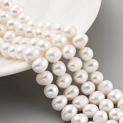 Natural Cultured Freshwater Pearl Beads Strands PEAR-C003-16C-1