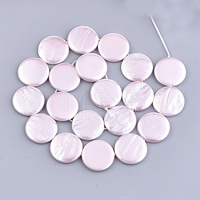 Shell Pearl Beads Strands LS-SSHEL-T007-22D-1