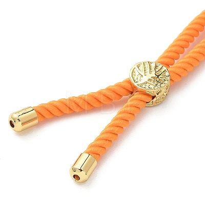 Cotton Cord Bracelet Making KK-F758-03-03-G-1