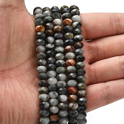 Natural Eagle Eye Stone Beads Strands G-Z111-A11-02-1