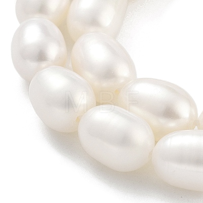 Natural Cultured Freshwater Pearl Beads Strands PEAR-P062-08L-1