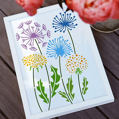 Plastic Drawing Painting Stencils Templates DIY-WH0396-667-1