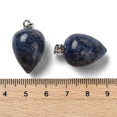 Natural Sodalite Pendants GG-K002-13J-1