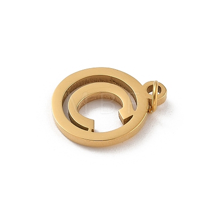 304 Stainless Steel Charms
with Jump Ring LS-STAS-R001-02G-C-1