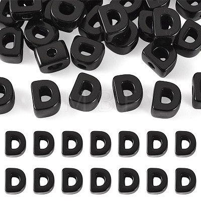 Acrylic European Beads OACR-TAC0013-14D-1