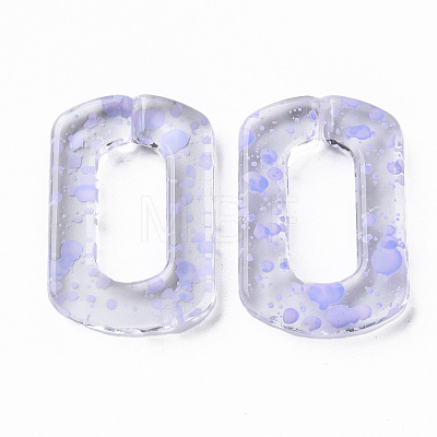 Transparent Acrylic Linking Rings OACR-N009-017A-10-1