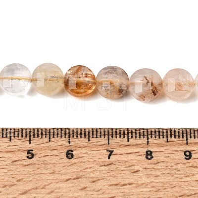 Natural Yellow Hematoid Quartz Golden Healer Quartz Beads Strands GG-CBA4808-H01-02-1