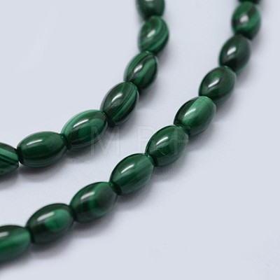 Natural Malachite Beads Strands G-F571-21-B-1