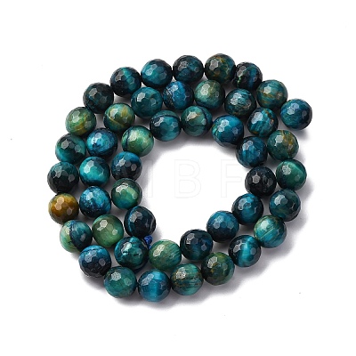 Natural Tiger Eye Beads Strands G-M445-A01-02-1