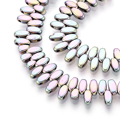 Electroplated Synthetic Non-magnetic Hematite Beads Strands G-T139-65G-1