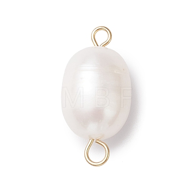 Natural Cultured Freshwater Pearl Links PALLOY-JF04384-01-1