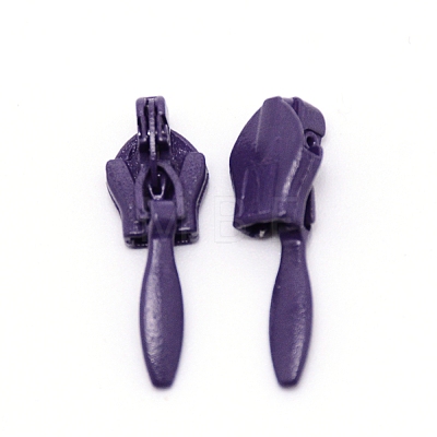 Iron Invisible Zipper Pull Slider Head IFIN-WH0057-09M-1