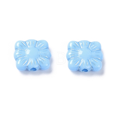 Opaque Acrylic Beads OACR-G016-26J-1