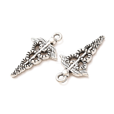 Tibetan Style Alloy Pendants AL-CBA5212-18AS-1