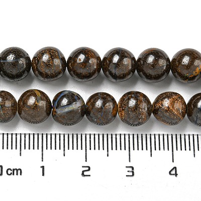 Natural Boulder Opal Beads Strands G-P544-A01-02-1