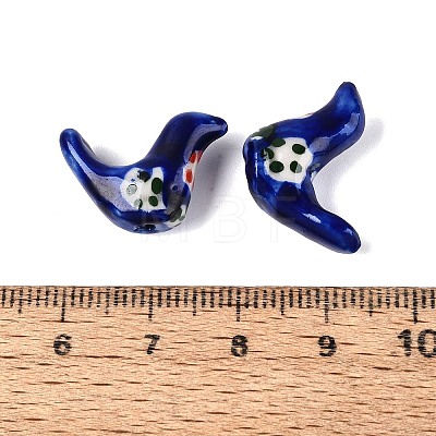Handmade Porcelain Beads PORC-N013-07E-1