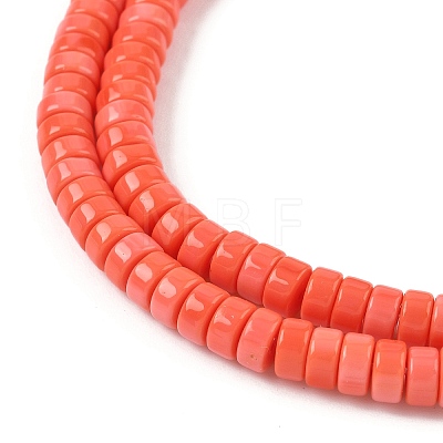 Opaque Glass Beads Strands X-GLAA-I060-01F-1