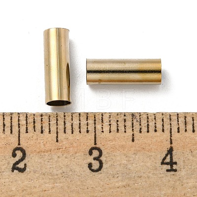 Brass Tube Beads KK-Z045-04A-KCG-1