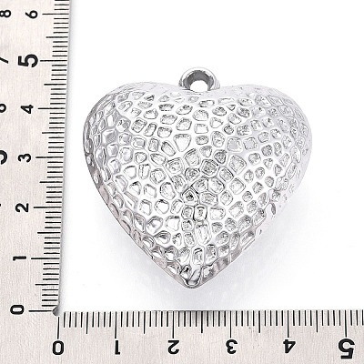 Textured Acrylic Pendants OACR-T030-34B-1