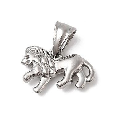 Animal Theme 304 Stainless Steel Pendants STAS-B167-27E-P-1