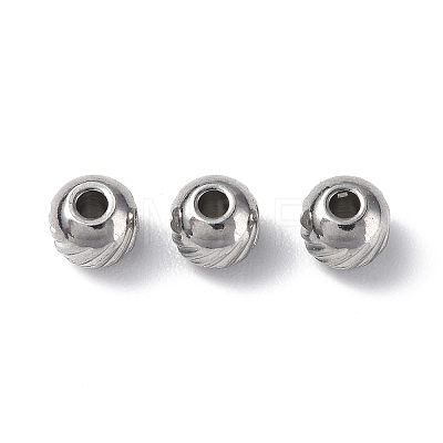 Non-Tarnish 201 Stainless Steel Beads STAS-G298-02B-P-1