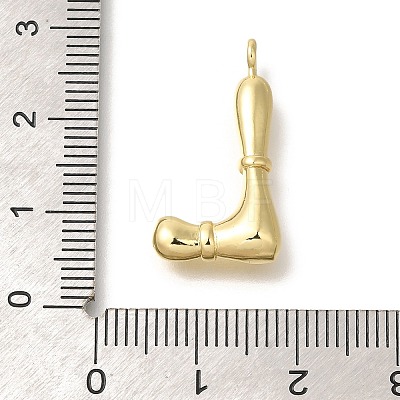 Rack Plating Brass Pendants KK-I722-08G-L-1