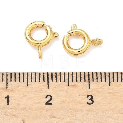 Brass Spring Ring Clasps KK-H532-24B-G-1