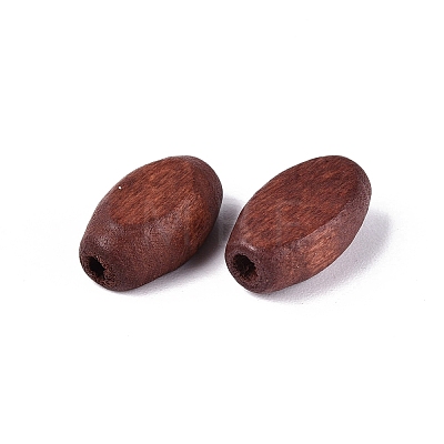 Natural Schima Wood Beads WOOD-Q001-06A-02-1