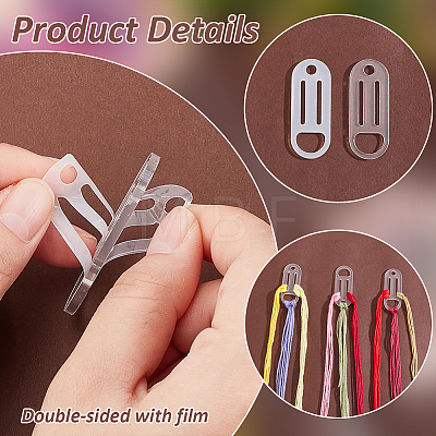 Acrylic Thread Winding Boards AJEW-PH0012-40B-1