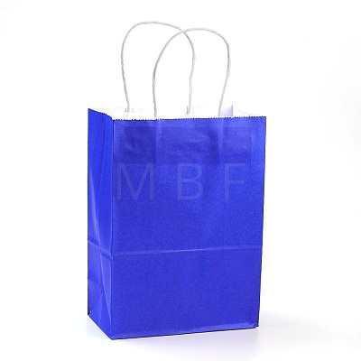 Pure Color Kraft Paper Bags LS-AJEW-G020-B-04-1