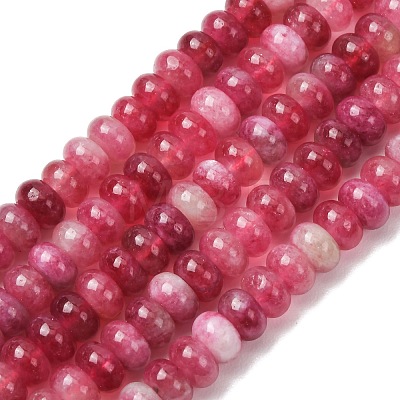 Natural White Jade Beads Strands G-E507-01-13-1