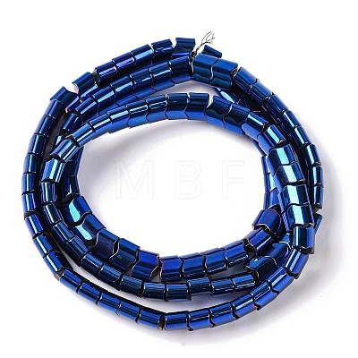 Electroplated Synthetic Non-magnetic Hematite Beads Strands G-Q174-01E-1