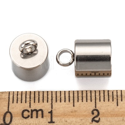 304 Stainless Steel Cord Ends X-STAS-E020-8-1
