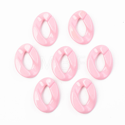 Opaque Acrylic Linking Rings OACR-T024-01-G01-1