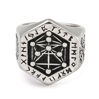 304 Stainless Steel Ring RJEW-B055-01AS-04-1