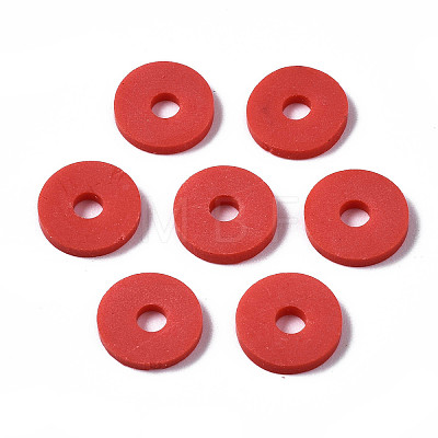 Handmade Polymer Clay Beads CLAY-R067-8.0mm-B30-1