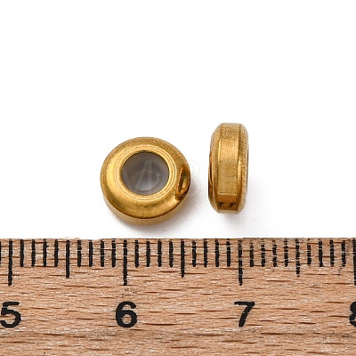 201 Stainless Steel Beads STAS-S171-01G-1
