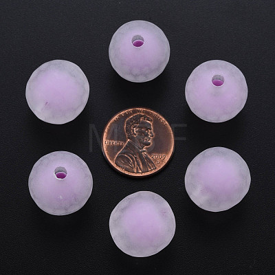 Transparent Acrylic Beads TACR-S152-14C-A03-1