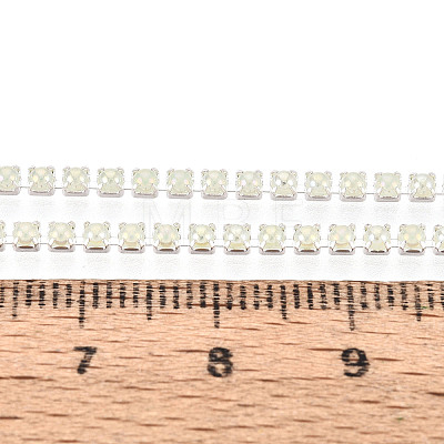 Iron & ABS Imitation Pearl Cup Chains CH-T007-01A-05-1