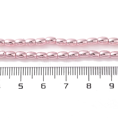 Electroplate Beads Strands X-EGLA-H104-02G-1