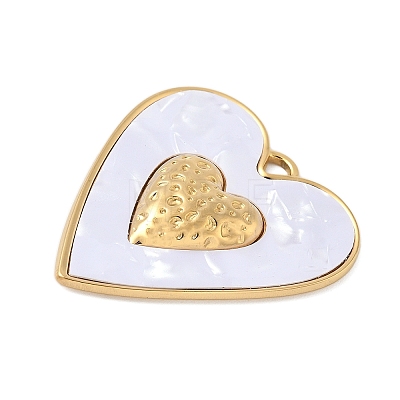 Opaque Acrylic Pendants STAS-P404-12G-01-1