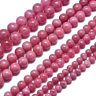 Natural Malaysia Jade Beads Strands G-L645-A01-8mm-23-1