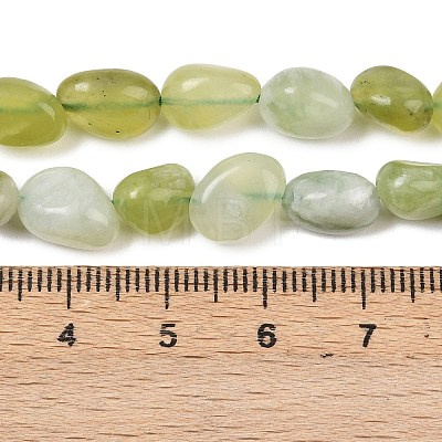 Natural Xiuyan Jade Beads Strands G-A284-A04-02-1