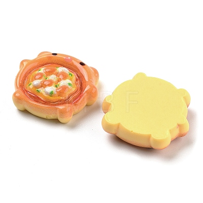 Opaque Resin Imitation Food Decoden Cabochons RESI-S405-06D-1