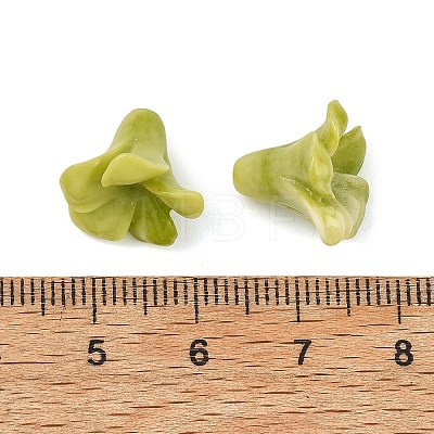 Dyed Synthetic Coral Beads GG-H001-01B-08-1