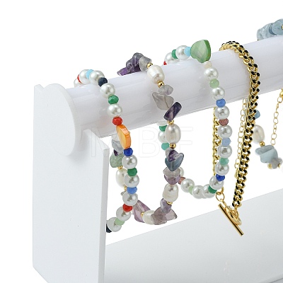 Organic Glass Bracelet Displays BDIS-N004-01-1