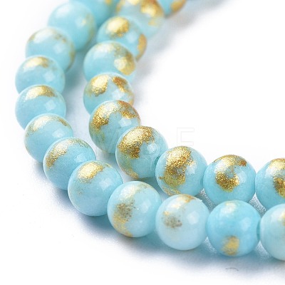 Natural Mashan Jade Beads Strands X-G-P232-01-H-4mm-1
