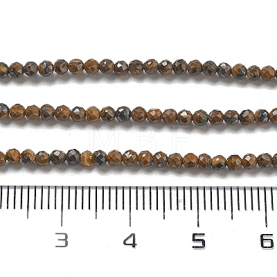 Natural Tiger Iron Beads Strands G-B120-A01-01-1